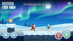 Gift Run: Santa Platformer Screenshot 2