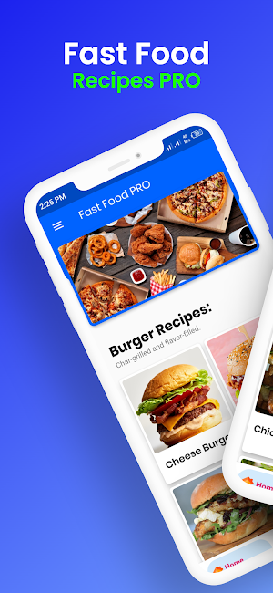 Fast Food Recipes PRO Screenshot 0