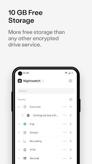 Skiff Drive - Secure files Screenshot 1