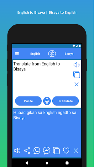Bisaya to English Translator Screenshot 2