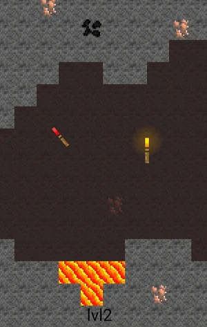Noob Torch Flip 2D Screenshot 2