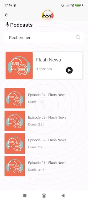 WeRadio Screenshot 2