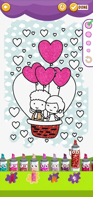 Doll Wedding : Coloring Pages Screenshot 2