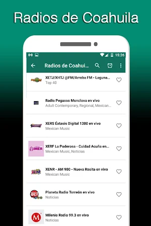 Radios de Coahuila Screenshot 1