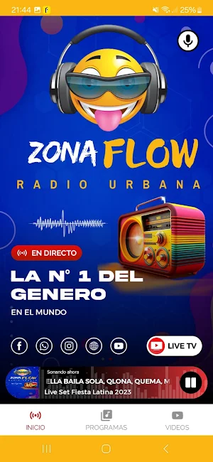 Zona Flow Radio Urbana Screenshot 1