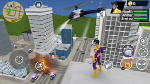 Rope Hero: Open City Screenshot 0
