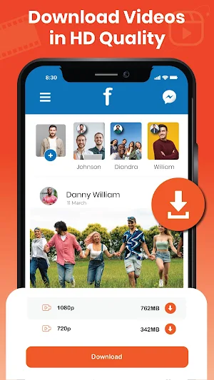 Video Downloader HD: 4k player Screenshot 2