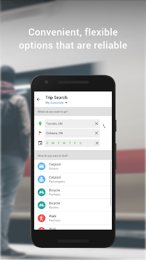 SmartCommute.ca Screenshot 1
