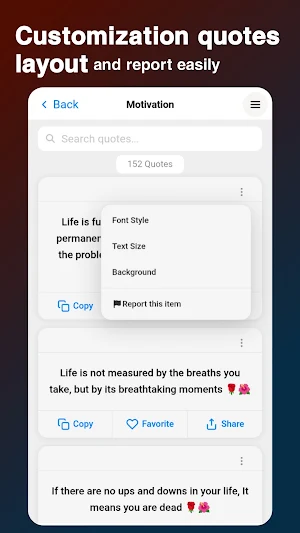 Heartquote - Quotes and Poetry Screenshot 1