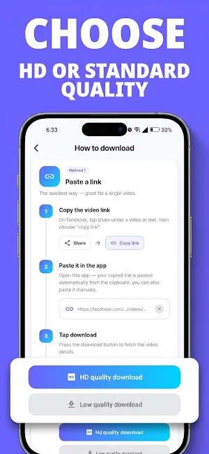 Video Downloader for FB: Fast Screenshot 3