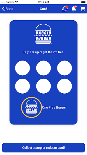 Baggio Burger Screenshot 2