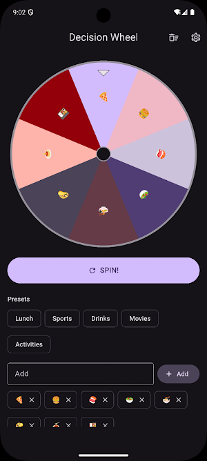 Decision Wheel Screenshot 0
