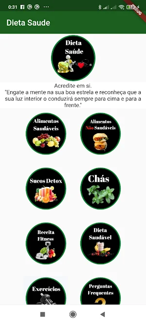Dieta Saúde Screenshot 0