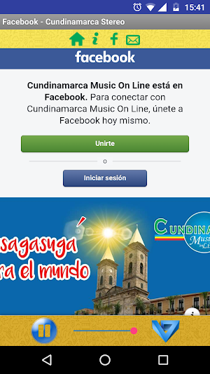 Cundinamarca Music On Line Screenshot 2