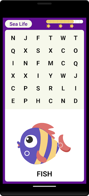 Word Search Kids Screenshot 2