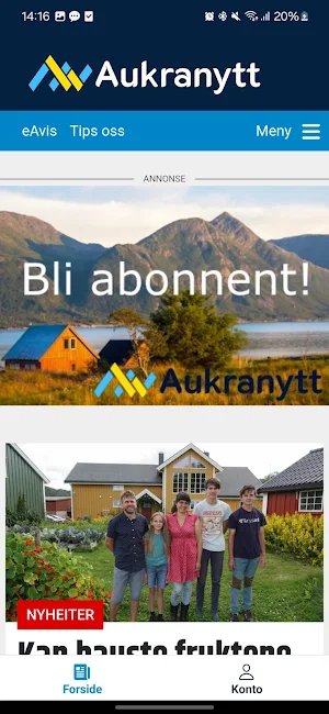 Aukranytt Screenshot 0