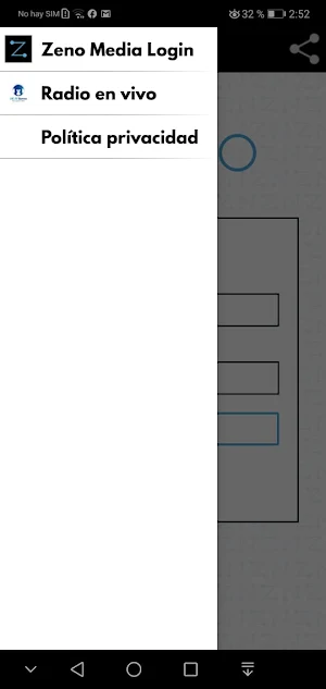 Zeno Radio Panel Screenshot 1
