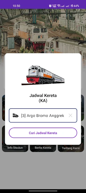 Kereta Kita Screenshot 1