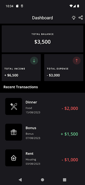 Expenzilla Ease Screenshot 2