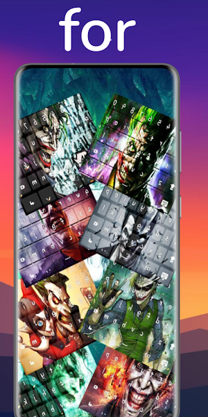 keyboard for joker thème Screenshot 3