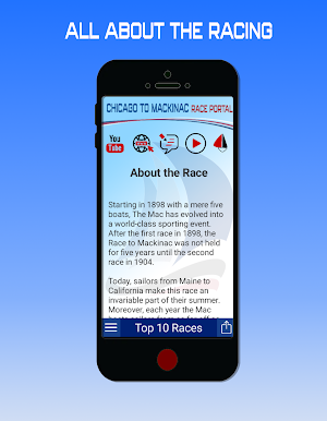 CYC-Mackinac Yacht Race Portal Screenshot 1