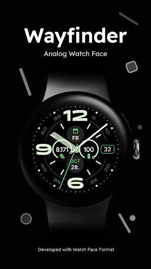Wayfinder - Analog Watch Face Screenshot 0