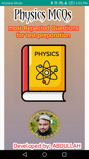 Physics MCQs (offline) Physics MCQs for 9th ,10th Screenshot 0