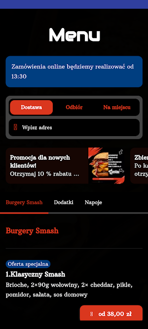 Smash Burger Nysa Screenshot 0