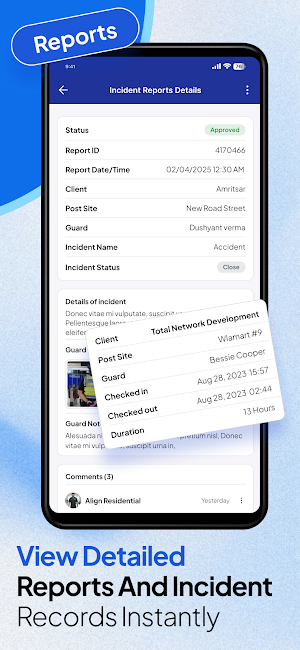 GuardsPro Admin App Screenshot 2