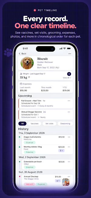 PetList: All-in-1 Pet Care Screenshot 1