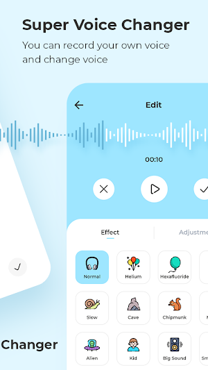 Super Voice Edit, voice change Screenshot 2