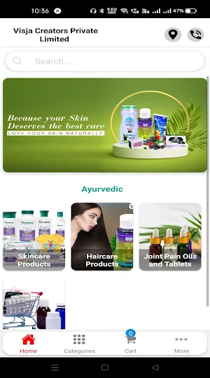 Visja Store Screenshot 0