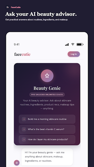 FaceCutie: AI Skin Scanner Screenshot 2