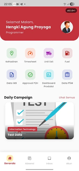MPE Mobile Screenshot 1