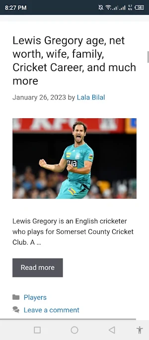 Cricket Arroyo Screenshot 1