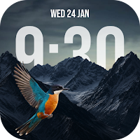 Depth Effect Wallpaper & Clock