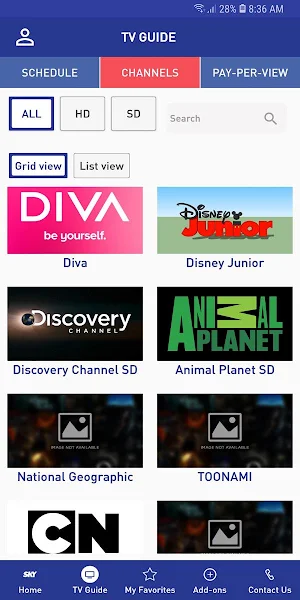 mySKY Screenshot 1