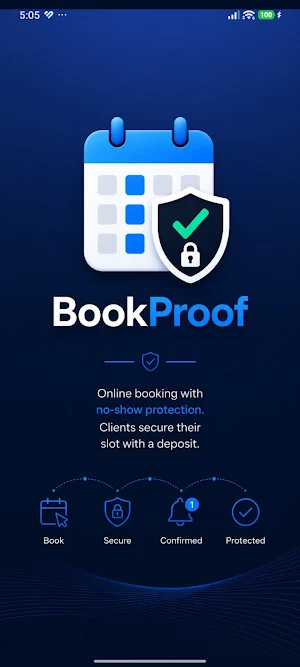 BookProof: Bookings & Deposits Screenshot 0