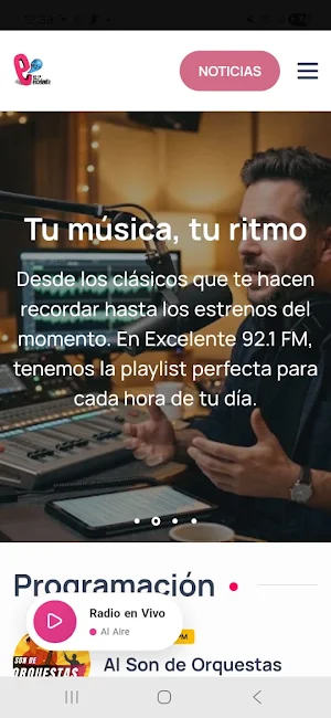 Excelente 92.1 FM Screenshot 2