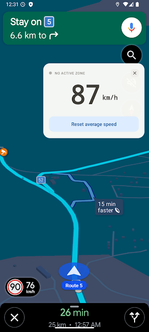Average Speed Monitor Screenshot 3