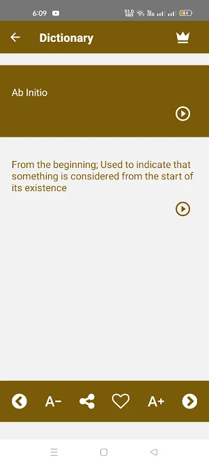 Law Terms in Latin to English Screenshot 2