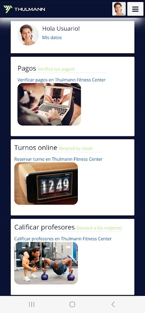 Thulmann Fitness Center Screenshot 0
