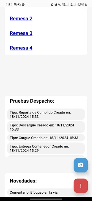 Intempo Logística Screenshot 3