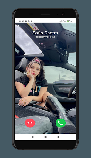 Sofia Castro Call You - Video Call Prank Screenshot 0