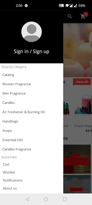 Chosen Scents & Gifts Screenshot 1