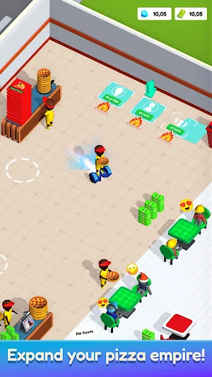 Pizza Restaurant - Idle Games Screenshot 1