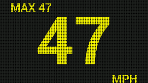 GPS LED Speedometer Screenshot 2
