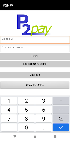 P2Pay Screenshot 0