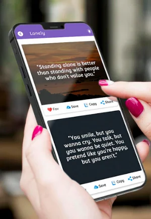 Quotes & Status Collection Screenshot 2
