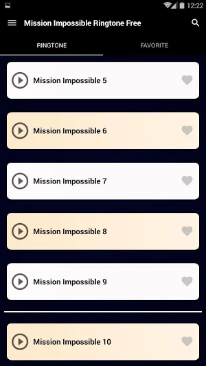 ringtone mission impossible Screenshot 3